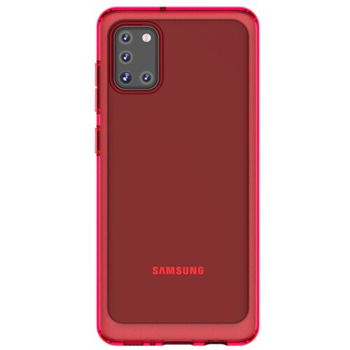 фото Чехол (клип-кейс) samsung galaxy m31 araree m cover красный (gp-fpm315kdarr)