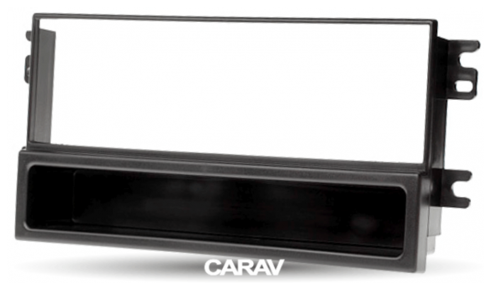 Carav 11-022 | 1DIN переходная рамка Kia Sephia II 1997-2004, Shuma II 2001-2004, Kia Spectra 2000-2011, Mentor 1997-2001 (с карманом)