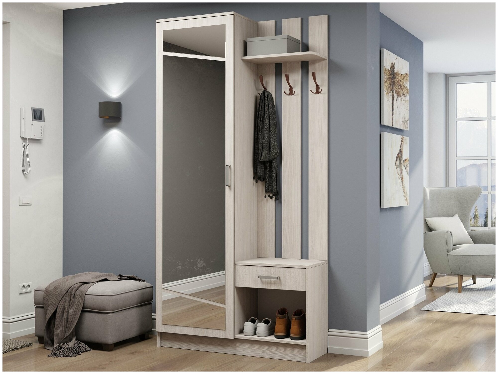 фото Прихожая "София-8", анкор светлый