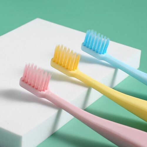 Набор зубных щеток для детей 3шт / Зубные щетки, Эко щетки newrichbee зубные щетки для детей 4шт