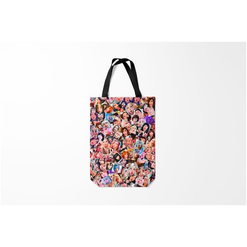 фото Сумка-шоппер / 31х42 см / аниме / ahegao ахегао фото косплей real 3d cosplay burnettie