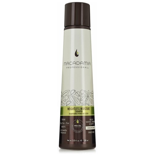 MACADAMIA PROFESSIONAL Шампунь увлажняющий для тонких волос / Weightless Moisture shampoo 300 мл