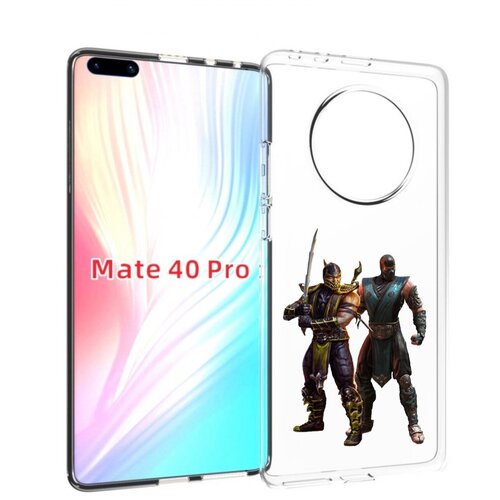 Чехол MyPads Mortal-Kombat-1 для Huawei Mate 40 Pro (NOH-NX9) задняя-панель-накладка-бампер чехол mypads hyundai хендай 1 для huawei mate 40 pro noh nx9 задняя панель накладка бампер