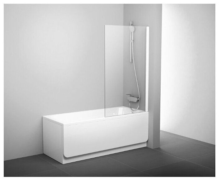Pivot PVS1-80 79840U00Z1 Экран для ванны (сатин, 140х80 см) Ravak - фото №1