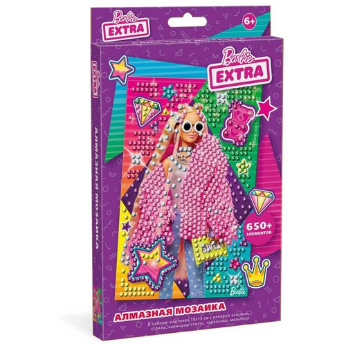 Алмазная мозайка Barbie Extra LN0012