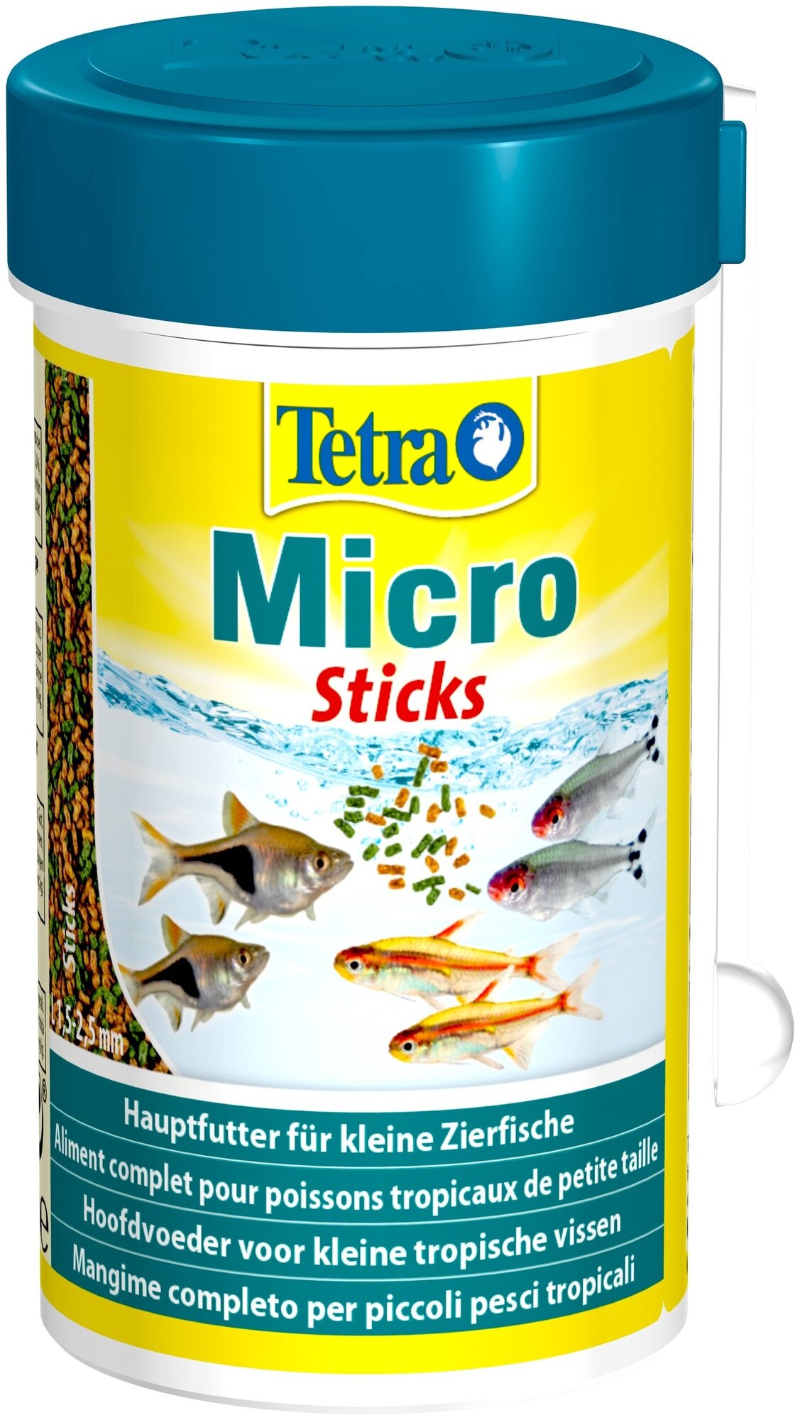 Tetra корм для мелких видов рыб Micro Pellets, 100 мл - фотография № 1
