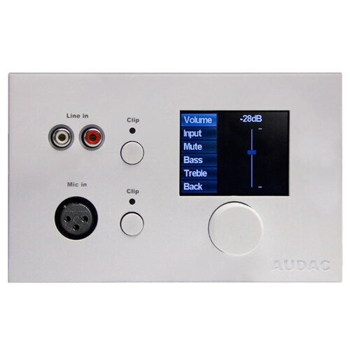 Панель управления для трансляции Audac DW5066/W audac wx302mk2 w