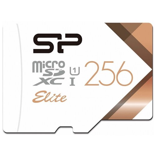 Флеш карта microSD 256GB Silicon Power Elite microSDHC Class 10 Uhs-i Colorful SP256GBSTXBU1V21 .