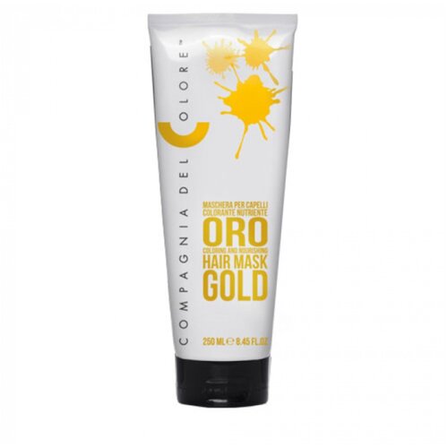 Compagnia Del Colore Маска цветная GOLD 250 мл (CDC Цветная маска Del Color)