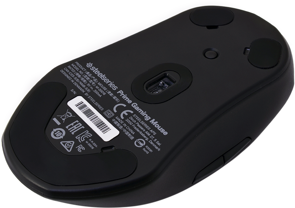 Мышь STEELSERIES Prime, игровая, оптическая, проводная, USB, черный [62533] - фото №19