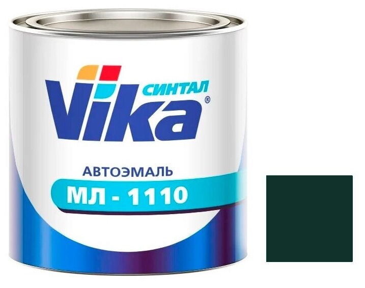 Vika автоэмаль МЛ-1110 307 зеленый сад (0,8 кг)