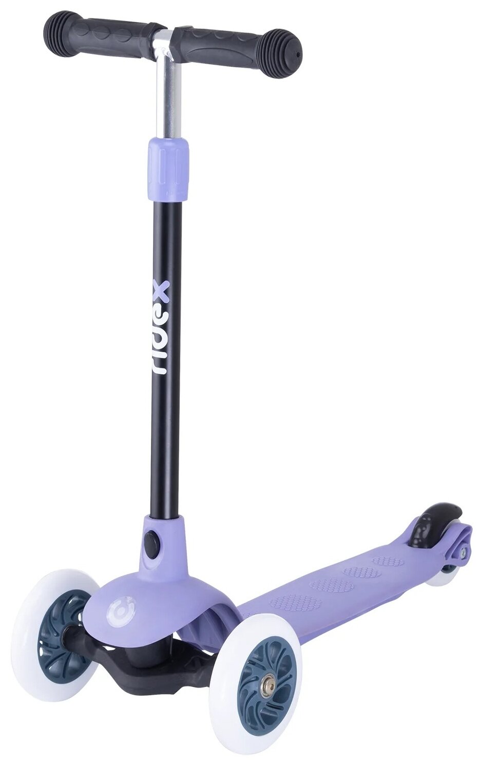 Детский 3-колесный самокат Ridex Hero, фиолетовый/серый