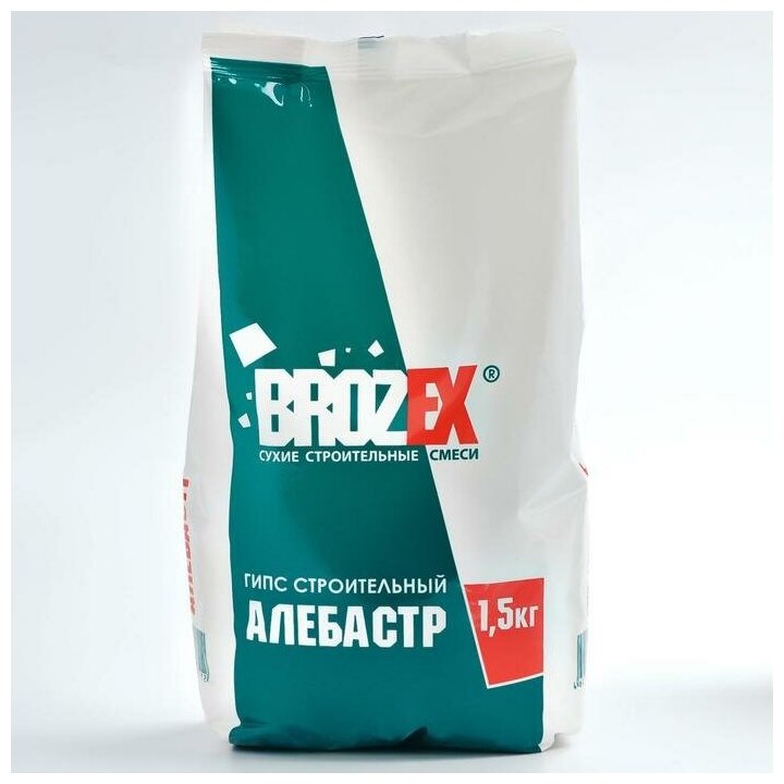 Алебастр BROZEX 1,5 кг для дома