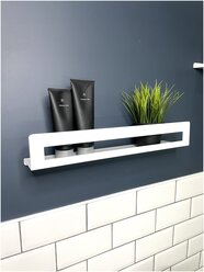 Полка Fora Keiz для ванной угловая стеклянная с бортом (K035) - купить аксессуар для ванной Fora Keiz для ванной угловая стеклянная с бортом (K035) по выгодной цене в интернет-магазине
