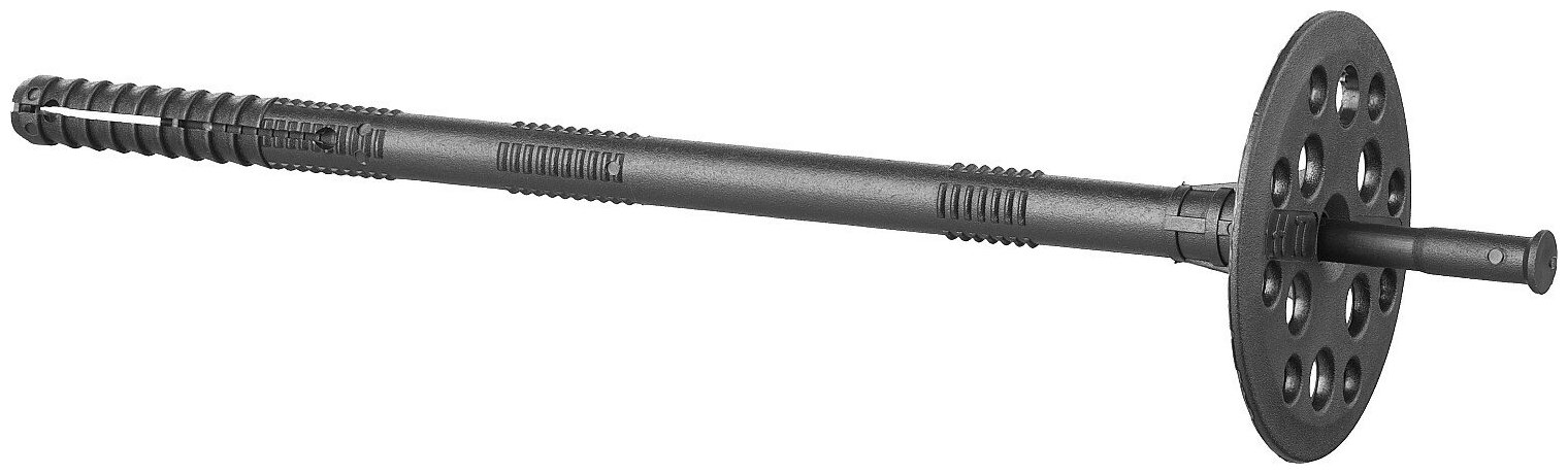 ЗУБР 10 x 140 мм, дюбель для изоляционных материалов, пластиковый стержень, 100 шт (4-301505-10-140_z01)