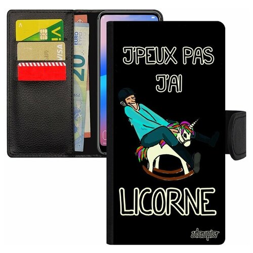 фото Чехол книжка на телефон samsung galaxy s7 edge, "не могу - у меня единорог!" сказка юмор utaupia