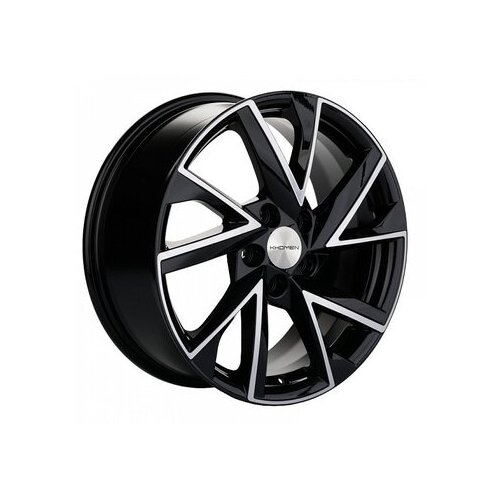 фото Диск khomen wheels 7 17 5*112 40 d57.1 khw1714 kodiag black-fp