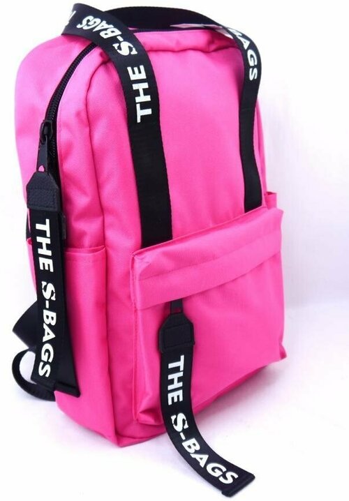 Сумка-рюкзак Т2088,2 37см розовый (п/упаковка) (23188)