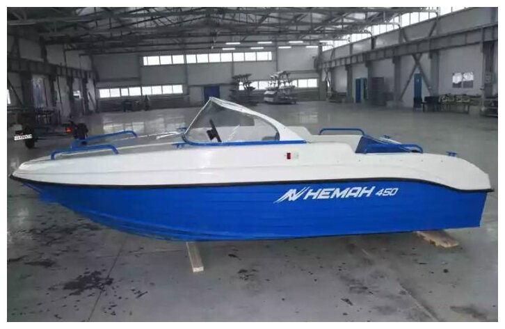 Комбинированная лодка Neman-450/ Комбинированный катер/ Лодки Wyatboat