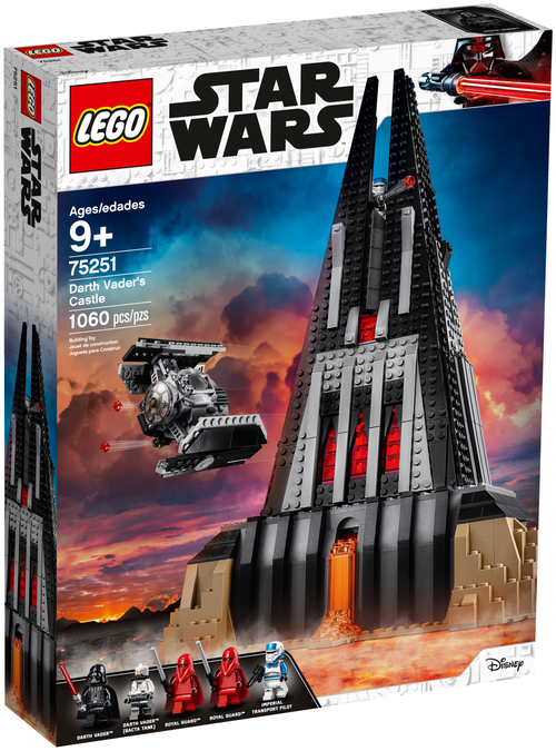 LEGO Star Wars 75251 Замок Дарта Вейдера, 1060 дет.