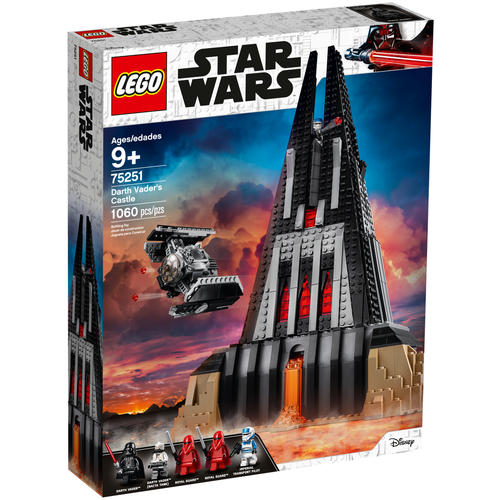 лего 75200 тренировки на островах эч то конструктор звeздные войны LEGO Star Wars 75251 Замок Дарта Вейдера, 1060 дет.