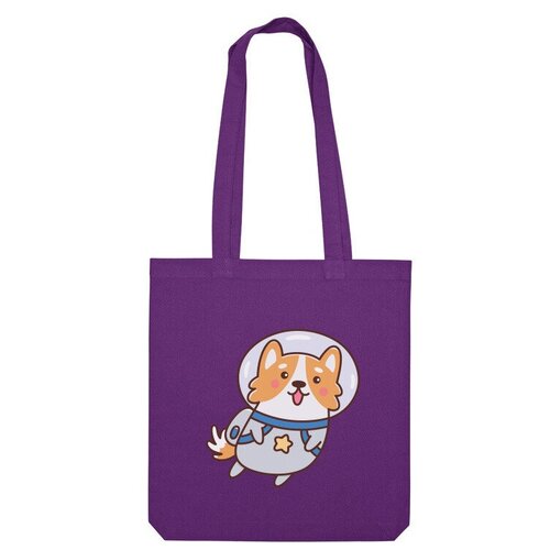 фото Сумка шоппер us basic, фиолетовый