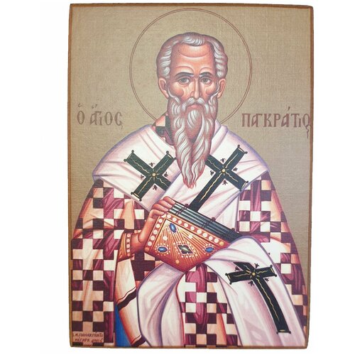 Икона Священномученик Панкратий Тавроменийский, размер - 30x40 икона священномученик панкратий тавроменийский размер 30x40