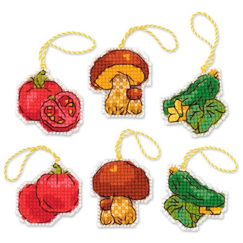 фото 1793ас набор для вышивания риолис 'соленья' 21*27*0.3см