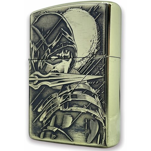 Зажигалка бензиновая Zippo Armor с гравировкой Scorpion