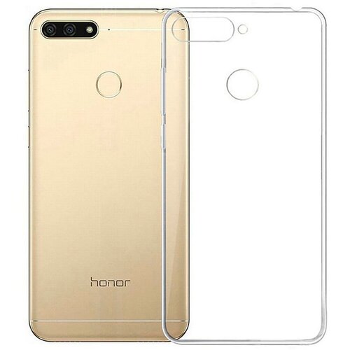 Защитный чехол на Honor 7C, 7A Pro, Huawei Y6 Prime (2018), Хуавей У6 Прайм 2018, Хонор 7А Про, 7С прозрачный силиконовый чехол цветная абстракция на huawei y6 prime 2018 honor 7c honor 7a pro хуавей у6 прайм 2018 хонор 7а про хонор 7с