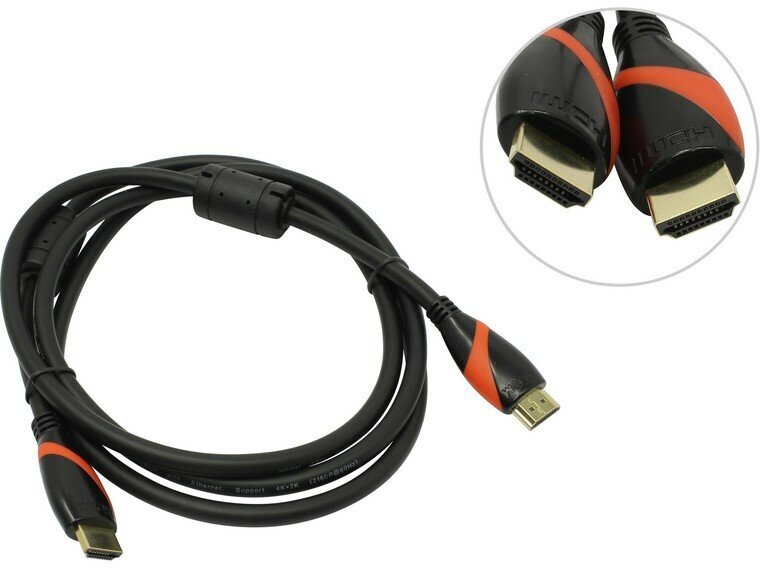 Кабель HDMI - HDMI, 1.8 м, VCOM (CG525D-R-1.8), OEM