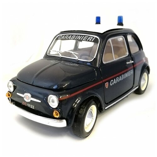 Fiat 500 Carabinieri 1:18 коллекционная металлическая модель автомобиля Bburago 18-12068 коллекционная модель автомобиля jeep wrangler 1 24 bburago 18 22033 green