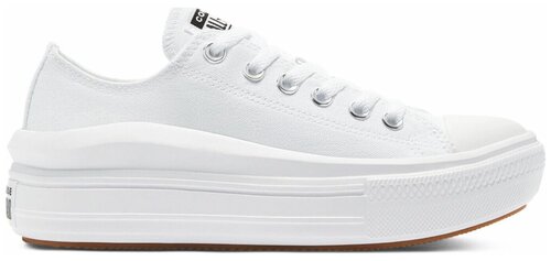 Кеды Converse Chuck Taylor All Star, летние, повседневные, низкие, высокие, водонепроницаемые, съемная стелька, ортопедические, размер 35, белый