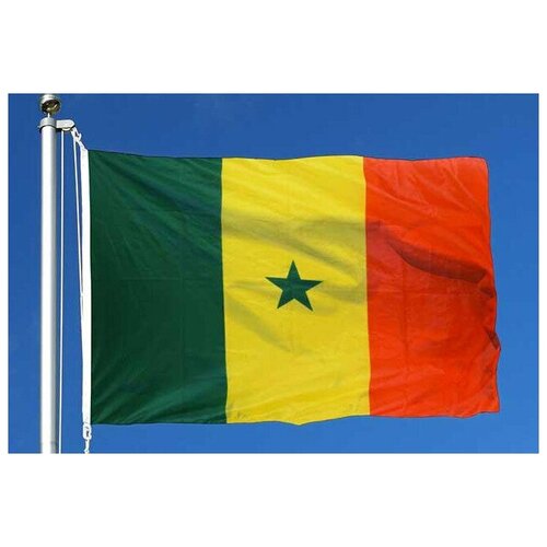 Флаг Сенегала 70х105 см