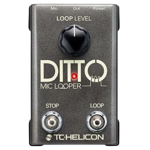 TC Helicon Ditto Mic Looper напольный вокальный процессор эффектов 