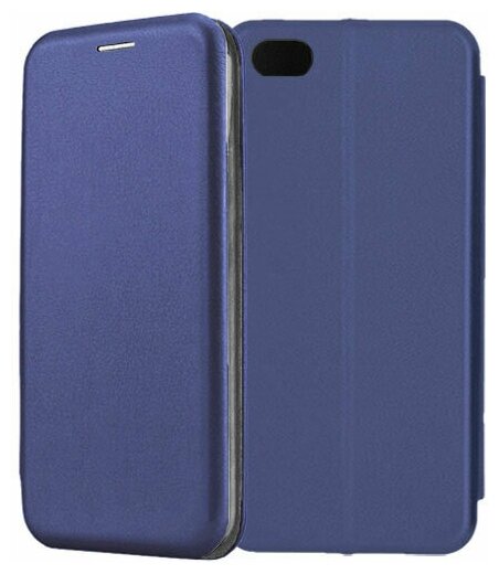 Чехол-книжка Fashion Case для Apple iPhone 5 / 5S / SE синий
