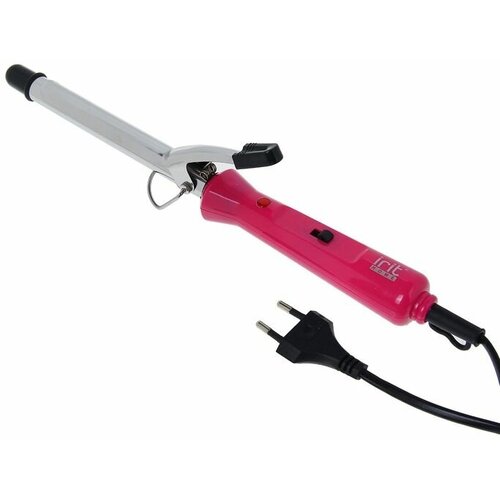 Плойка Irit IR-3128 15 Вт алюминиевое покрытие d16 мм 200С розовая 89300₽