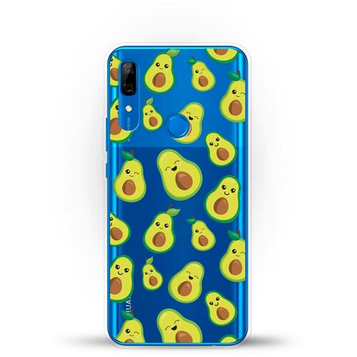 фото Силиконовый чехол много авокадо на huawei p smart z andy & paul