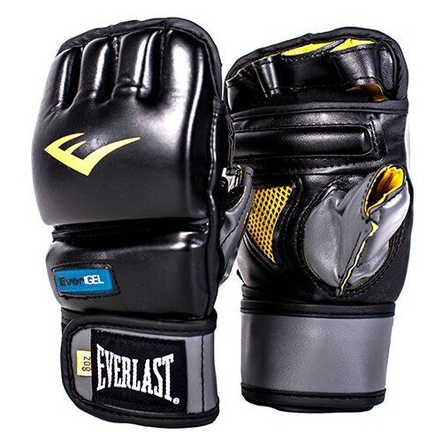 Боксерские перчатки Everlast снарядные Pu Gel черные L/XL