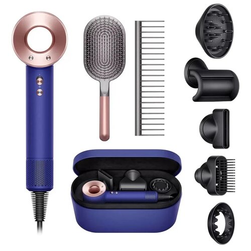 Фен Dyson Supersonic HD07 gift set edition SA, Vinca Blue and Rose