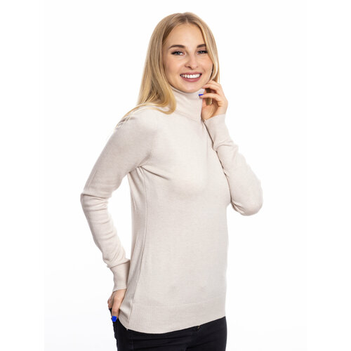 фото Водолазка лилия, размер 40/46, бежевый