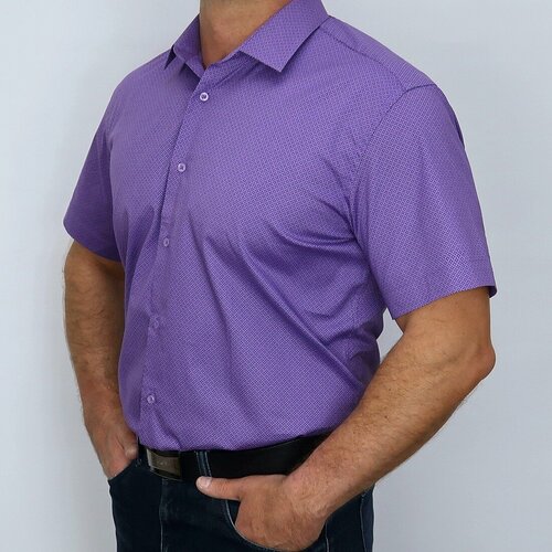 Рубашка размер XL, фиолетовый