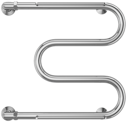 Полотенцесушитель водяной с боковым подключением TERMINUS (Терминус) М-образные 500х500 мм, нержавеющая сталь, гарантия 10 лет