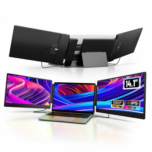 Laptomo 14 Монитор S3 Монитор Внешний для ноутбука черный 31899₽