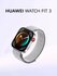 Смарт часы HUAWEI WATCH FIT 3 Серый, 43 мм, водонепроницаемые