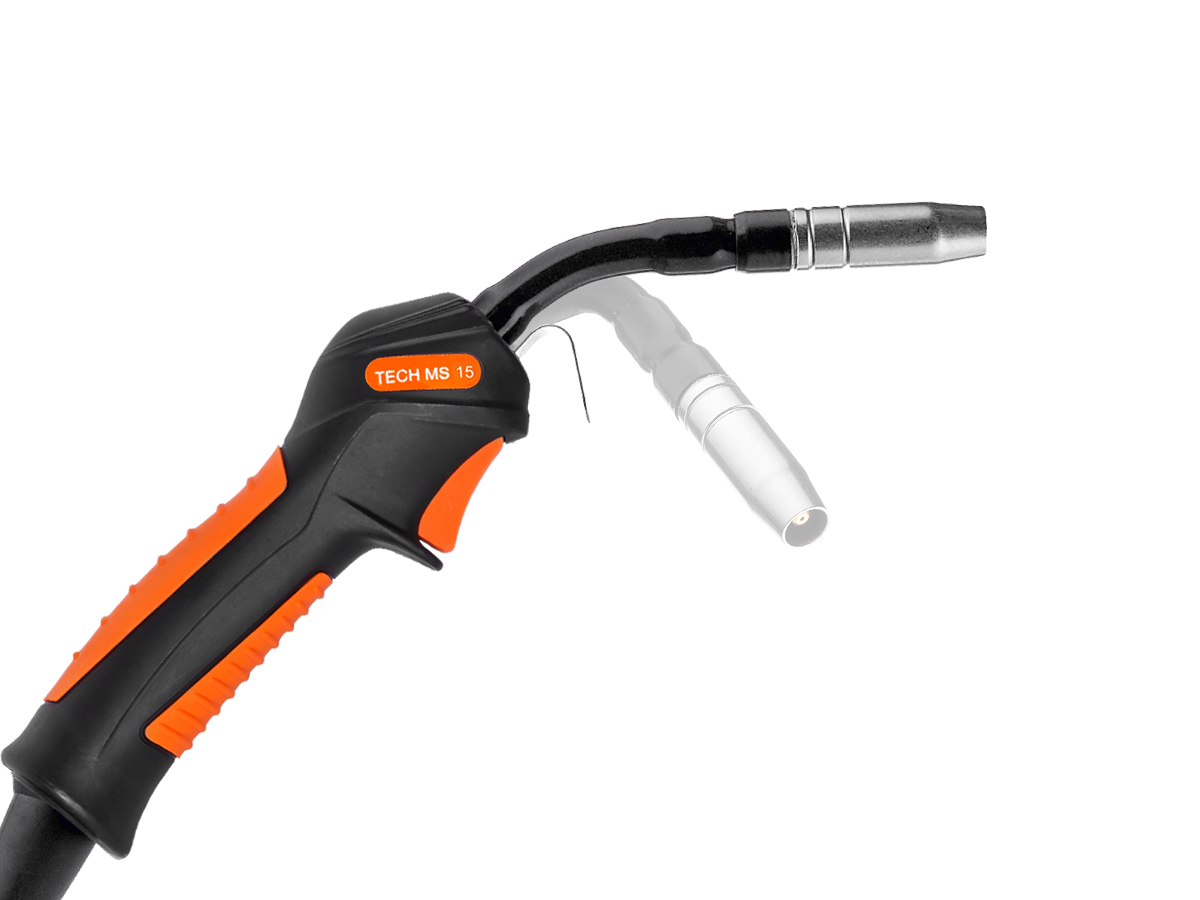 Горелка сварочная MIG TECH MS 15F 5м — фото 1