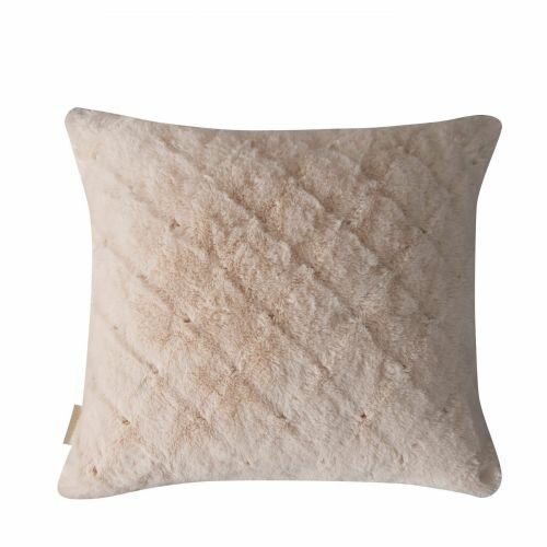 Чехол Sofi DE Marko Бернард крем  45х45  искусственный мех
