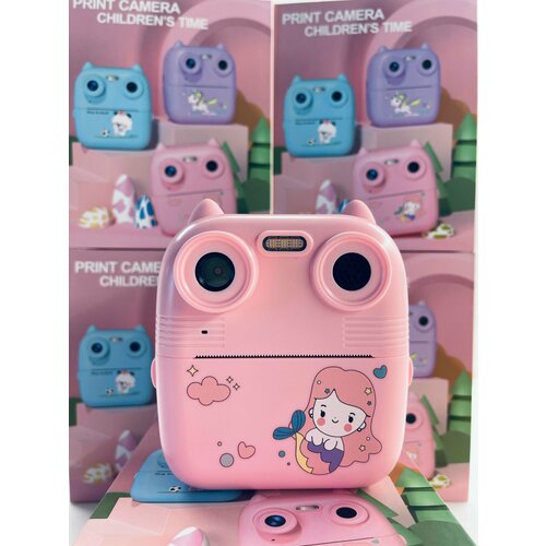 Детский фотоаппарат мгновенной печати полароид с моментальной печатью 3160₽