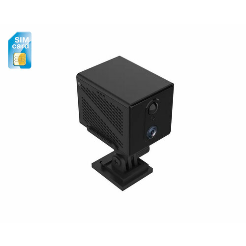 Миниатюрная беспроводная 3G4G автономная IP камера видеонаблюдения ДжиЭмСи Мод АС-3-4G Z67497IM 3mp 2304х1296 с детекцией движения Угол 100 9085₽