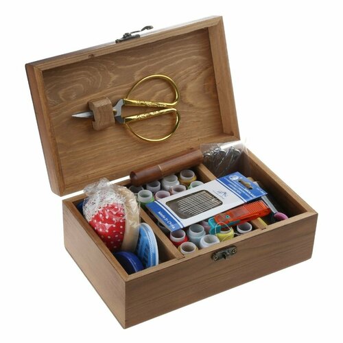 Наборы для шитья, наборы ниток и игл взрослых, дома, путешествий с футляром хранения